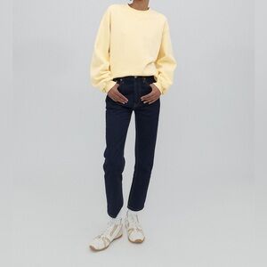 Still Here Tate In Indigo Jean - 27  waist 29.25”